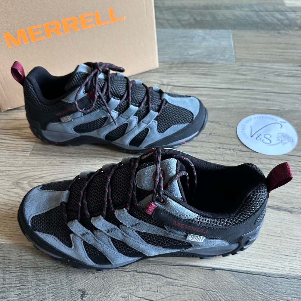 Merrell mens Alverstone Waterproof Hiking Shoe Castlerock Size 10.5